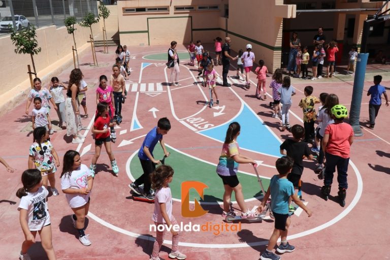 Inaugurado el nuevo circuito de Educación Vial del Colegio Alfonso X El Sabio