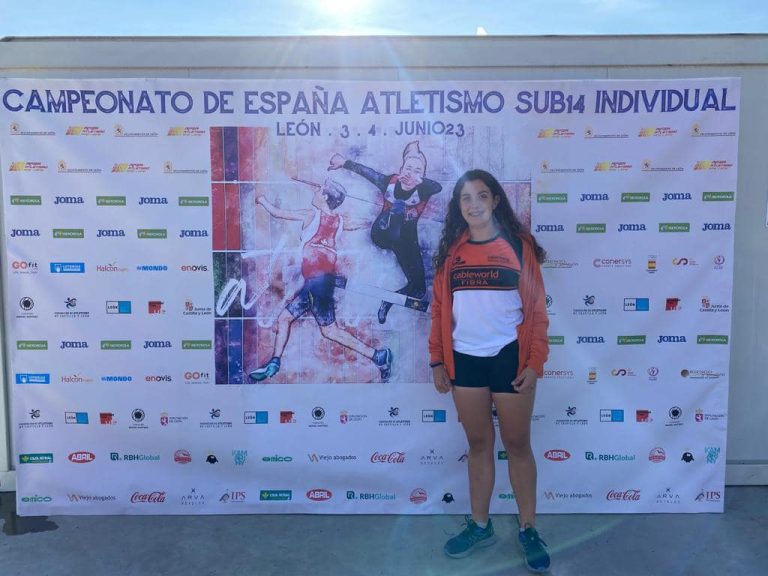 Anhara Ortega octava en el triatlón del Campeonato de España Sub-14