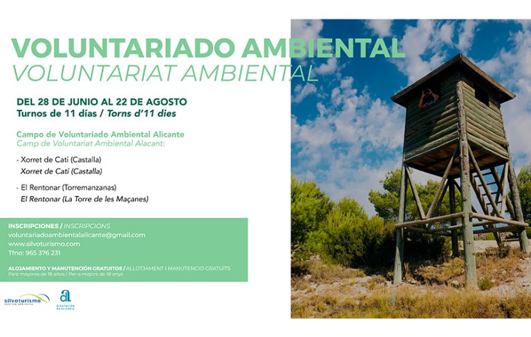 Nueva edición de los Campos de Voluntariado Ambiental en Alicante