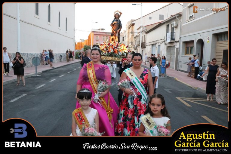 Finalizan las fiesta en honor a San Roque con su conmovedora procesión