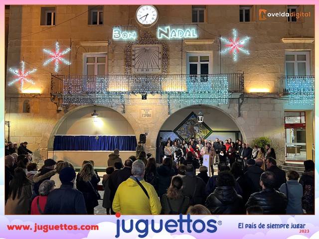Encendido de las luces, inauguración del Belén y Pregón de Navidad