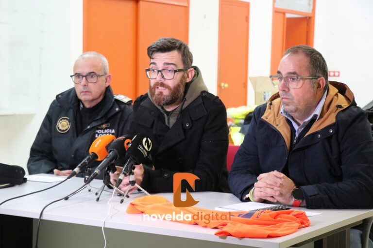 El gobierno de Novelda y la Policía Local cargan contra las declaraciones de Vox y Prieto sobre Protección Civil