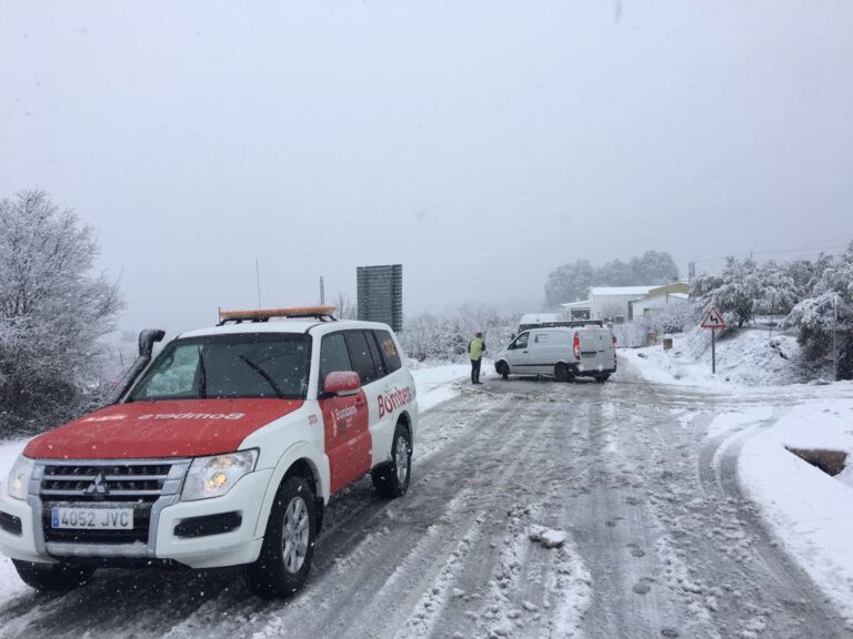 El Área de Carreteras de la Diputación activa el dispositivo de invierno ante la bajada de las temperaturas