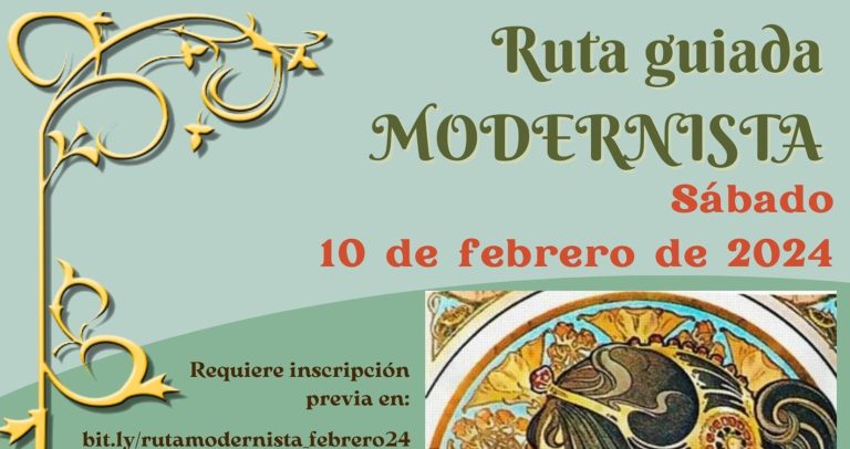 Nueva Ruta Guiada Modernista gratuita en Novelda este febrero