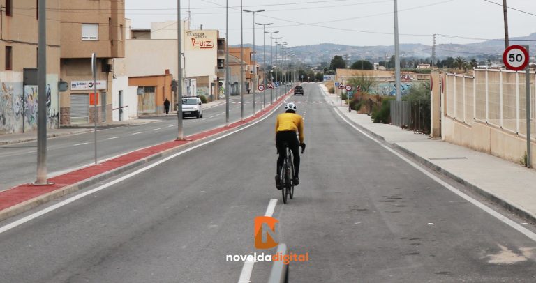 Novelda potenciará su movilidad sostenible creando nuevas vías ciclistas urbanas