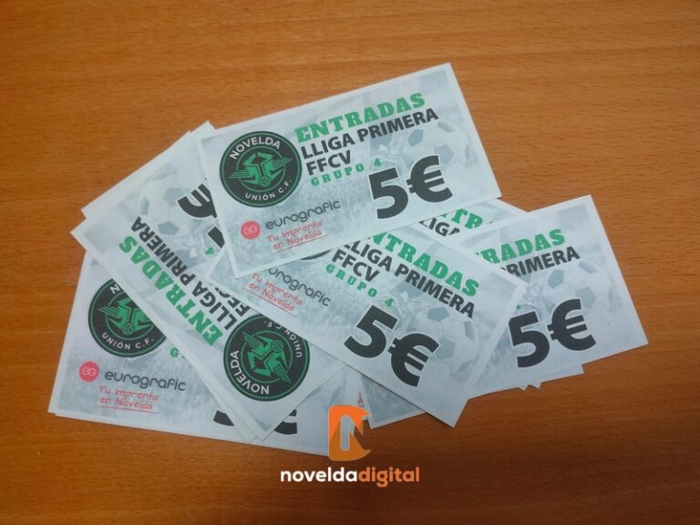 Novelda Digital regala 14 entradas para el próximo partido del Novelda Unión CF