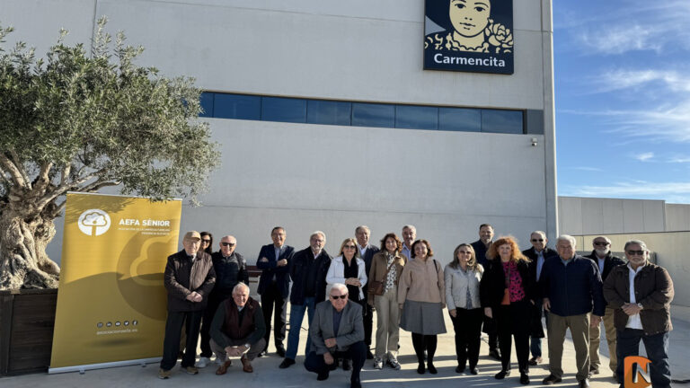 Los Séniors de la Asociación de la Empresa Familiar de Alicante visitan Novelda