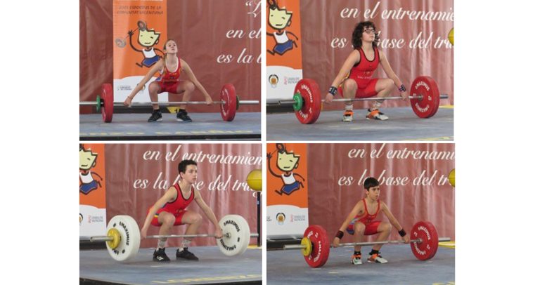 Cuatro jóvenes noveldenses participarán en el Campeonato de España de Weightlifting de Técnica en Edad Escolar