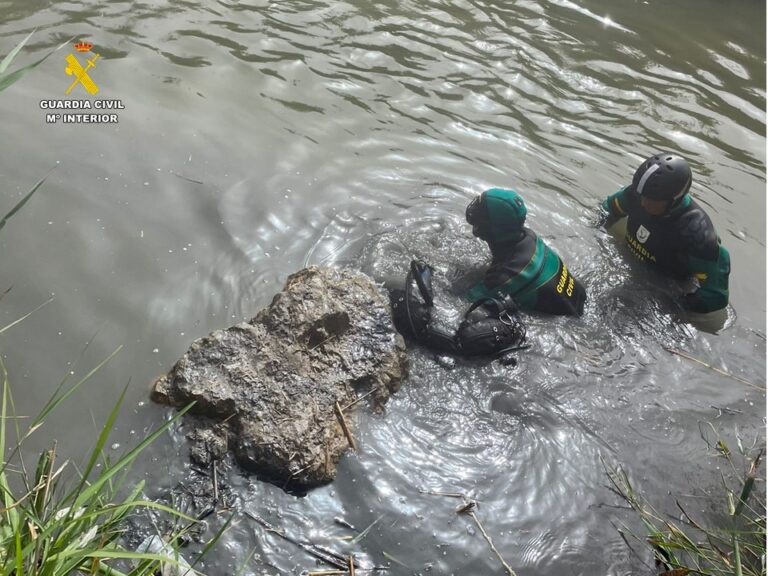 La Guardia Civil encuentra el cadáver del menor desaparecido en aguas del río Segura