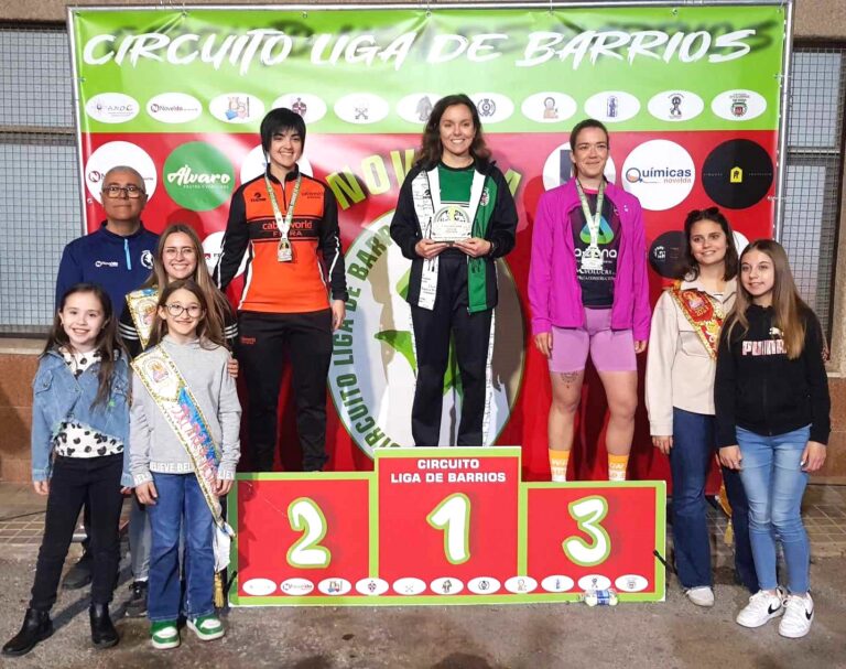 Tercera victoria consecutiva de Maite Botella en la Liga de Barrios de Novelda
