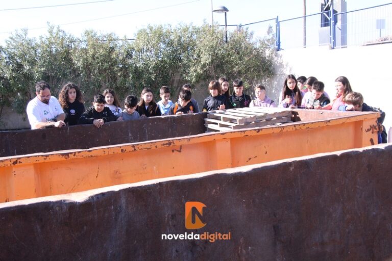 Los centros escolares de Novelda visitan el Ecoparque Municipal