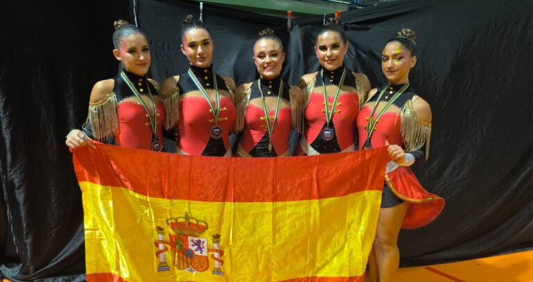 Ariane Fernández, Irene Navarro, Luna Chacón, Sara López y Sara Mondéjar Campeonas del Mundo en Danza Coreográfica