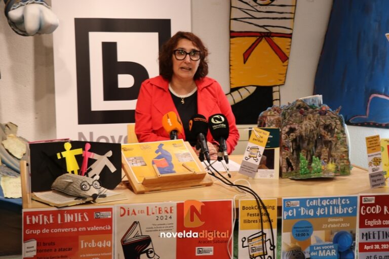 La Biblioteca de Novelda organiza diversas actividades para conmemorar el Día del Libro