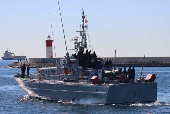 El Patrullero de la Armada «Formentor» efectuará escalas en El Campello, Calpe y en Torrevieja
