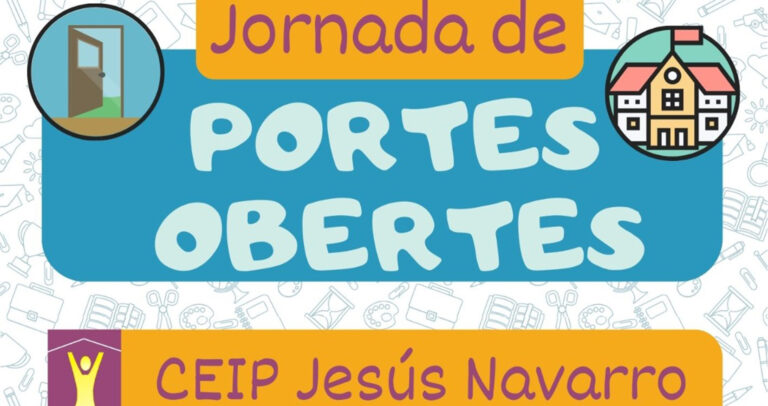 Jornada de portes obertes en el CEIP Jesús Navarro