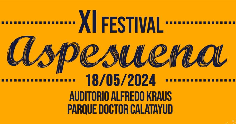 El festival gratuito Aspesuena celebra su XI edición el 18 de mayo con la mejor música indie rock