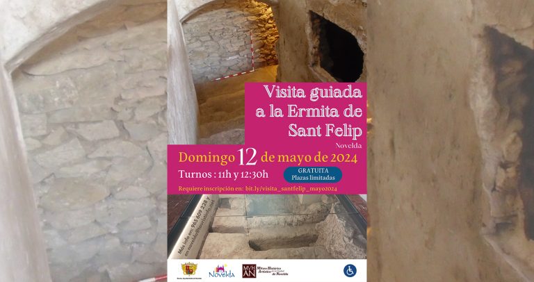 Turismo organiza visitas guiadas a la Ermita de Sant Felip el 12 de mayo