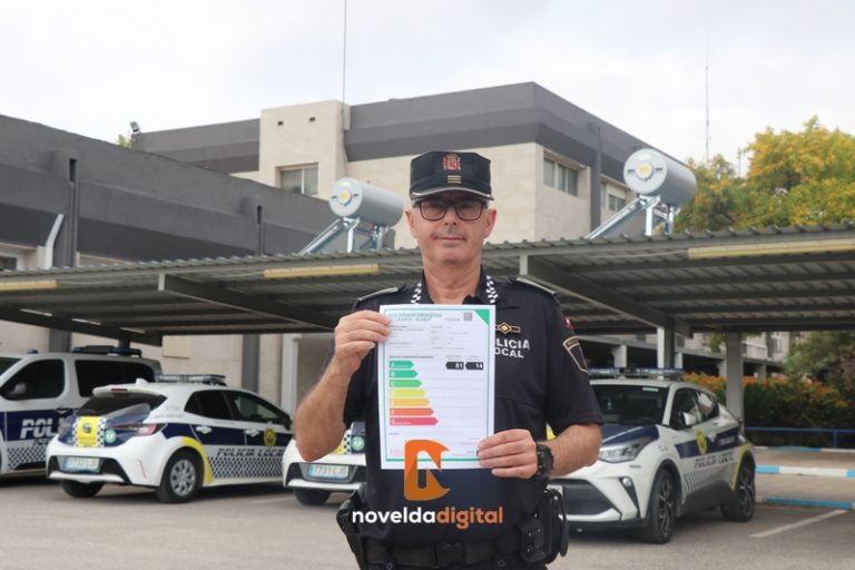 La Jefatura de la Policía Local es el edificio municipal con la mejor eficiencia energética de Novelda