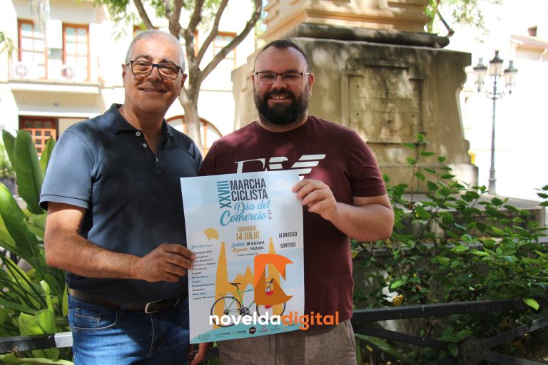 Comercios Asociados de Novelda presenta la XXVIII Marcha solidaria Ciclista