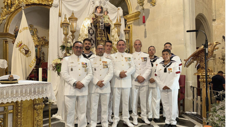 La Comandancia Naval de Alicante celebra el día de su Patrona la Virgen del Carmen