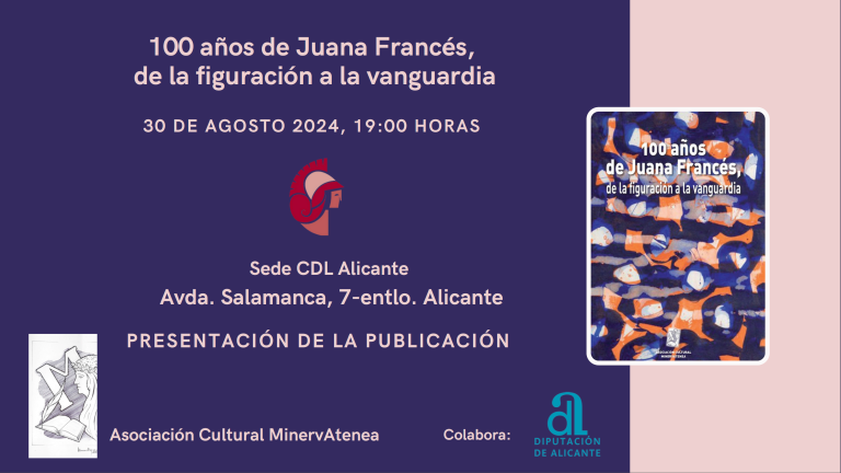 El CDL de Alicante albergará una presentación en honor a Juana Francés