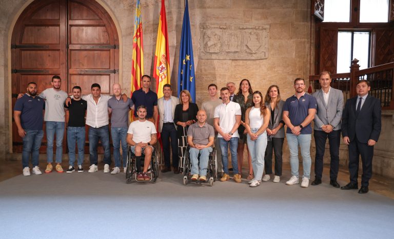 Compromiso del Consell con el deporte para que las futuras generaciones sigan la senda de los deportistas Olímpicos y Paralímpicos