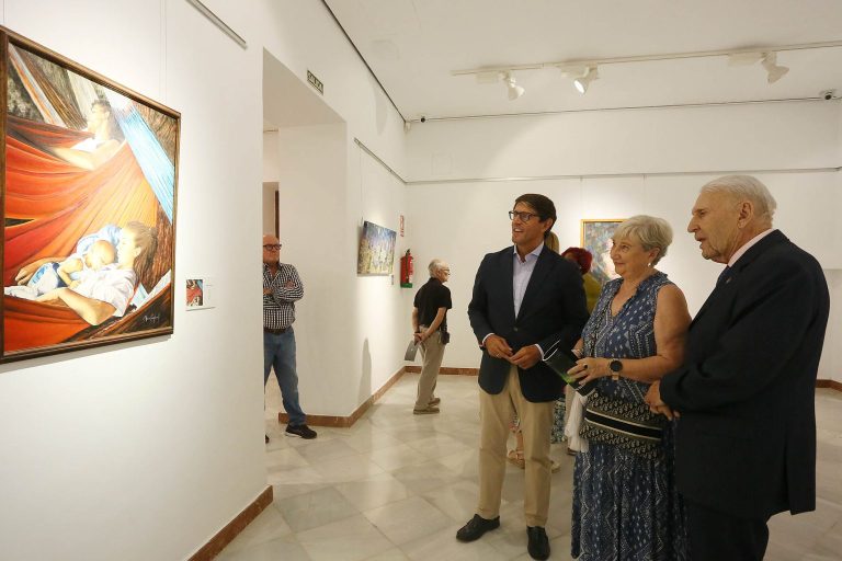 La Diputación de Alicante inaugura una nueva propuesta expositiva con 25 obras del Grupo de Pintores Solidario