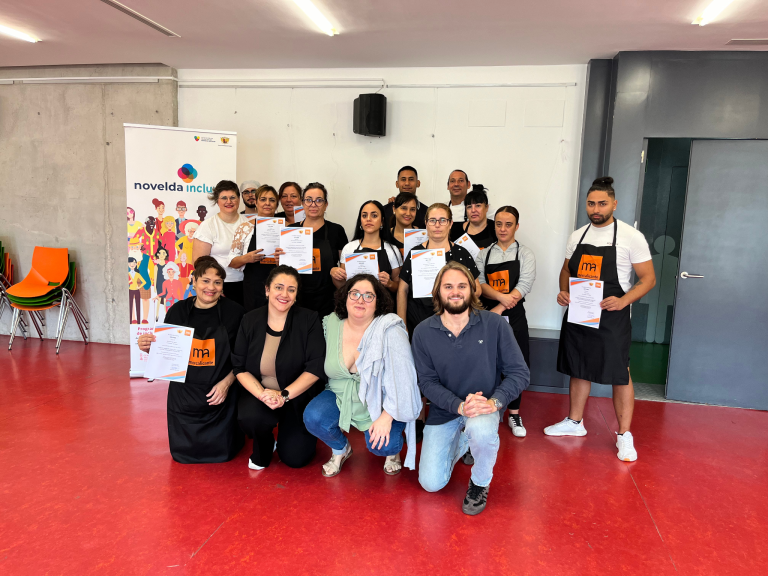 Mercalicante clausura el curso de carnicería en Novelda en colaboración con el programa ‘Novelda Incluye’