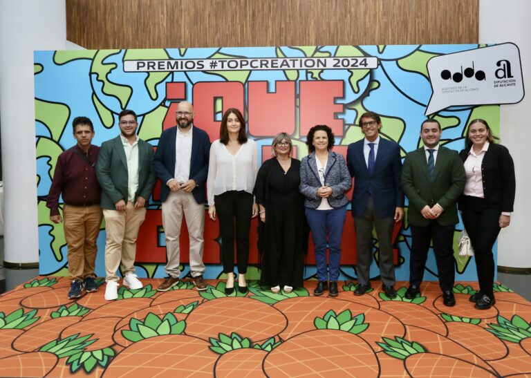 La Diputación reconoce el talento de los jóvenes de la provincia en la Gala de los Premios #TopCreation2024